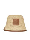 Jacquemus Le Bob Soli Raffia Hat In Light Brown 2