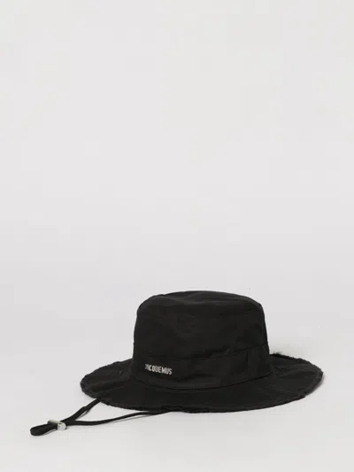 Jacquemus Hat Men  In Black