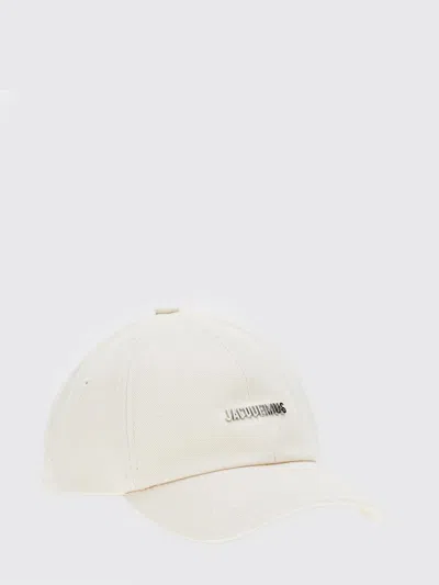 Jacquemus Hat Men  In White