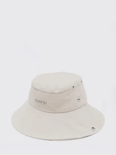 Jacquemus Hat Men  In White