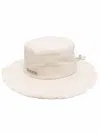 Jacquemus Le Bob Artichaut Accessories In White