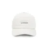 Jacquemus La Gadjo Baseball Cap In White