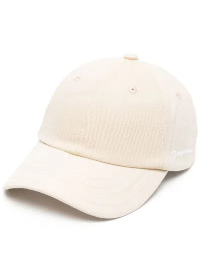 Jacquemus Hat In White