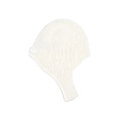 Jacquemus Grosgrain Logo Hood In White