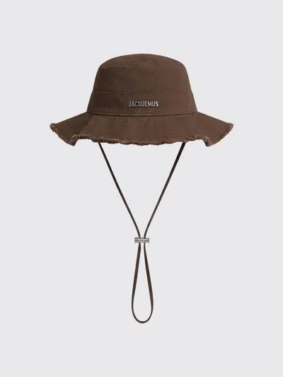 Jacquemus Hat Woman  In Brown