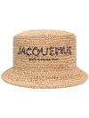 Jacquemus Le Bob Pesco Straw Bucket Hat