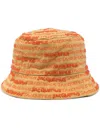 Jacquemus Embroidered Logo Defines This Bucket Hat In Beige