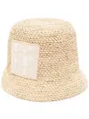 Jacquemus Le Bob Ficiu Bucket Cap In Beige