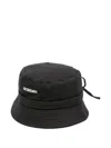 Jacquemus Le Bob Gadjo Drawstring Bucket Hat In Black