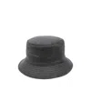 Jacquemus Cashmere Bucket Hat Wide Brim In Gray