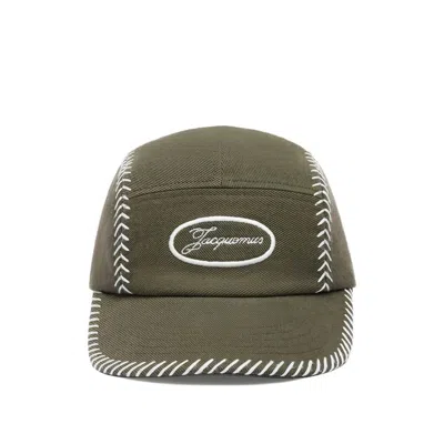 Jacquemus The Casco Baseball Cap In Green
