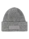 Jacquemus Le Bonnet Gros Grain Wool-blend Beanie In Grey