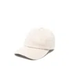 Jacquemus Cashmere Six-panel Curved Brim Hat In Brown