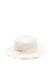 Jacquemus Hats In White