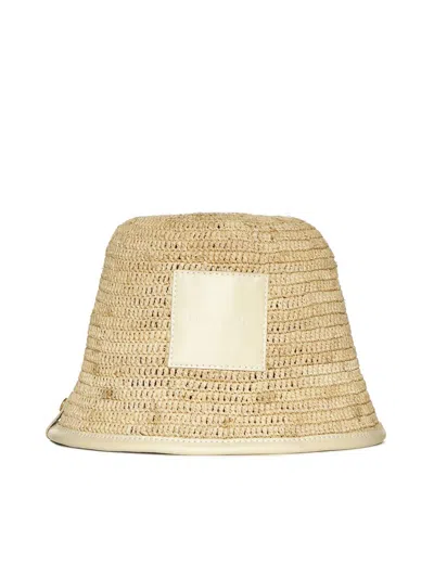 Jacquemus Hats In White