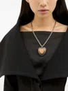 JACQUEMUS HEART-PENDANT NECKLACE