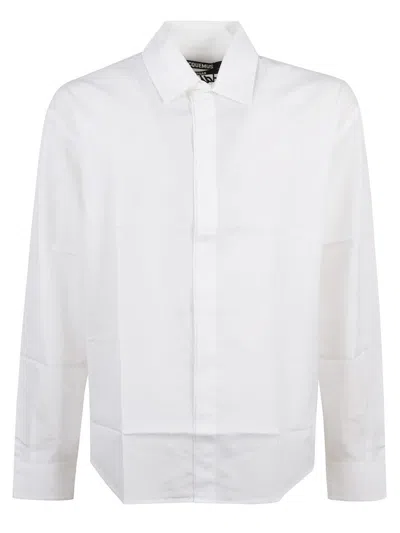 Jacquemus White Logo Embroidered Shirt