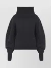 Jacquemus Dark Grey Virgin Wool La Maille Pallone Pullover In Black