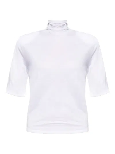 Jacquemus High-neck Puff-shoulder Top