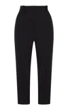 Jacquemus High-rise Capri Pants In Black