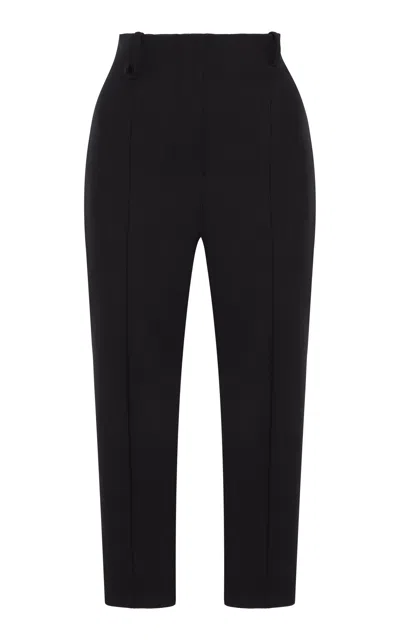 Jacquemus High-rise Capri Pants In Black