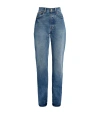 JACQUEMUS HIGH-RISE STRAIGHT JEANS