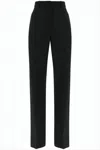 Jacquemus High-waist Tailored Suit Pants With Flared Hem In Black