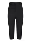 Jacquemus Le Pantalon Capri Trousers In Black