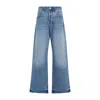 Jacquemus Oversized Wide-leg Jeans In Blue