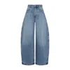 Jacquemus Le De-nimes Le De-nimes Ovalo Jeans In Blue