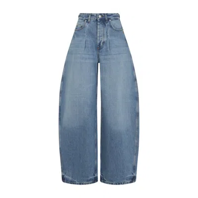 JACQUEMUS JACQUEMUS HIGH-WAISTED WIDE-LEG DENIM JEANS
