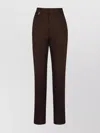 Jacquemus High-waisted Wool Trousers Ribbon Detail