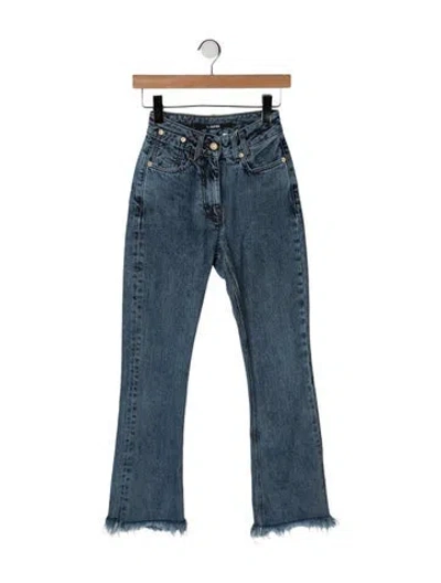 Pre-owned Jacquemus High-rise Flared Jeans W/ Tags In Blue