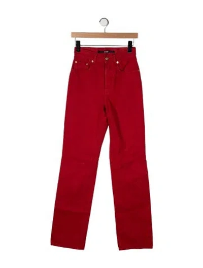 Pre-owned Jacquemus High-rise Straight Leg Jeans In Multi