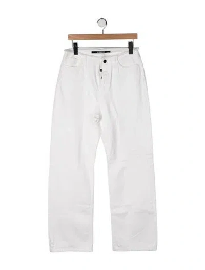 Pre-owned Jacquemus High-rise Straight Leg Jeans In Multicolor
