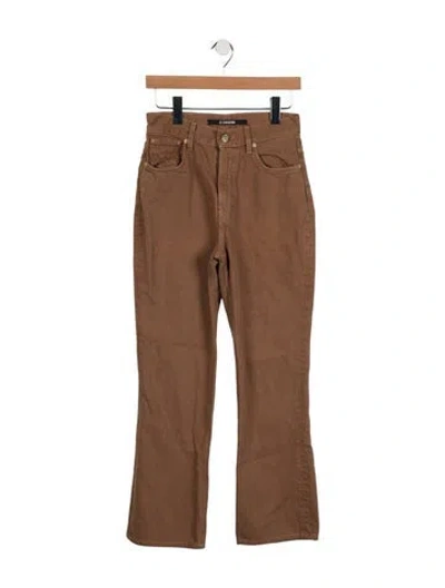 Pre-owned Jacquemus High-rise Straight Leg Jeans In Neutral