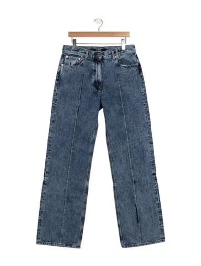 Pre-owned Jacquemus High-rise Wide Leg Jeans W/ Tags In Blue