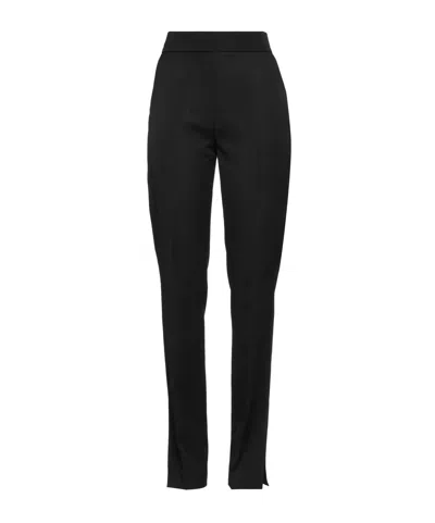 Jacquemus High-waisted Casual Pants In Black