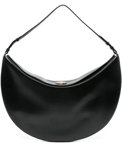 Jacquemus Hobo Bag Ovalo In Black