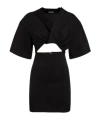 Jacquemus Bahia Twisted Cut-out Mini Dress