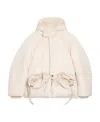Jacquemus Hooded Cotton-padded Suit In White