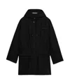 Jacquemus Black Les Classiques 'la Parka Marrone' Jacket In Black