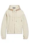 Jacquemus The Bateau Zip-up Windbreaker Jacket In Neutrals