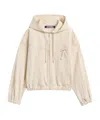 Jacquemus The Bateau Zip-up Windbreaker Jacket In Nude
