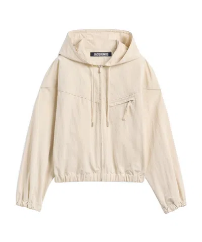 JACQUEMUS JACQUEMUS HOODED ZIP-UP JACKET