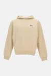 Jacquemus Logo Sweatshirt In Neutral