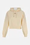 Jacquemus Cotton Hoodie With Drawstring Hood And Ribbed Details In Neutral