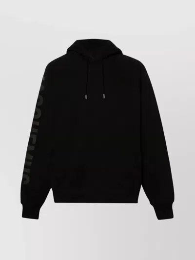 JACQUEMUS HOODIE RAGLAN SLEEVES DRAWSTRING