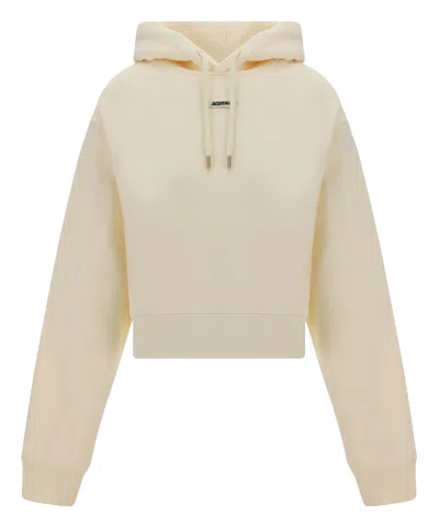 Jacquemus Hoodie In White