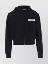 Jacquemus Men The Gros Grain Hoodie In Black